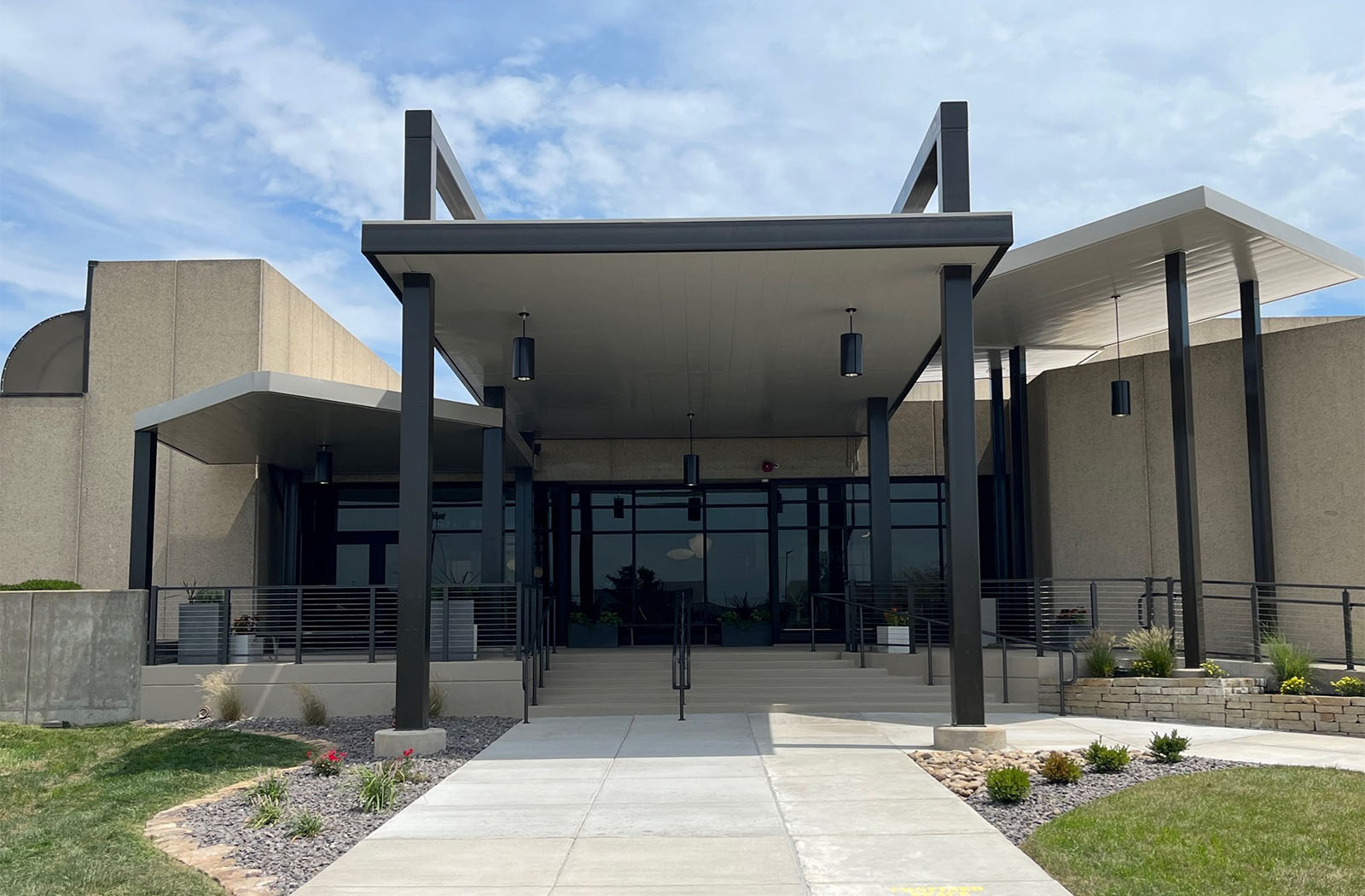 Astra Zeneca-xxxxxxa-x-Entrance Canopy-Corporate