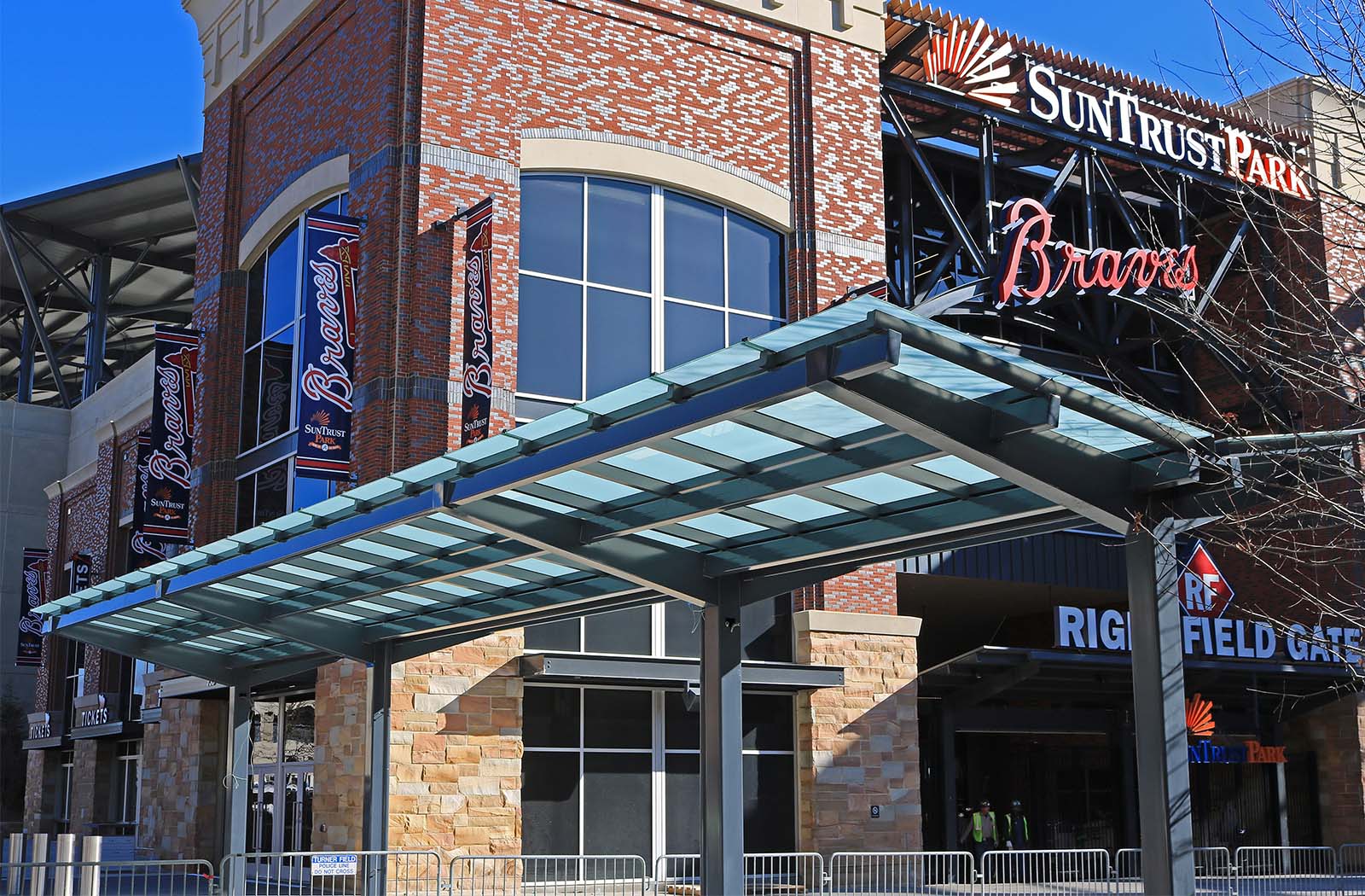 Braves Stadium-xxxxxxd-x-Walkway Covers-Transportation