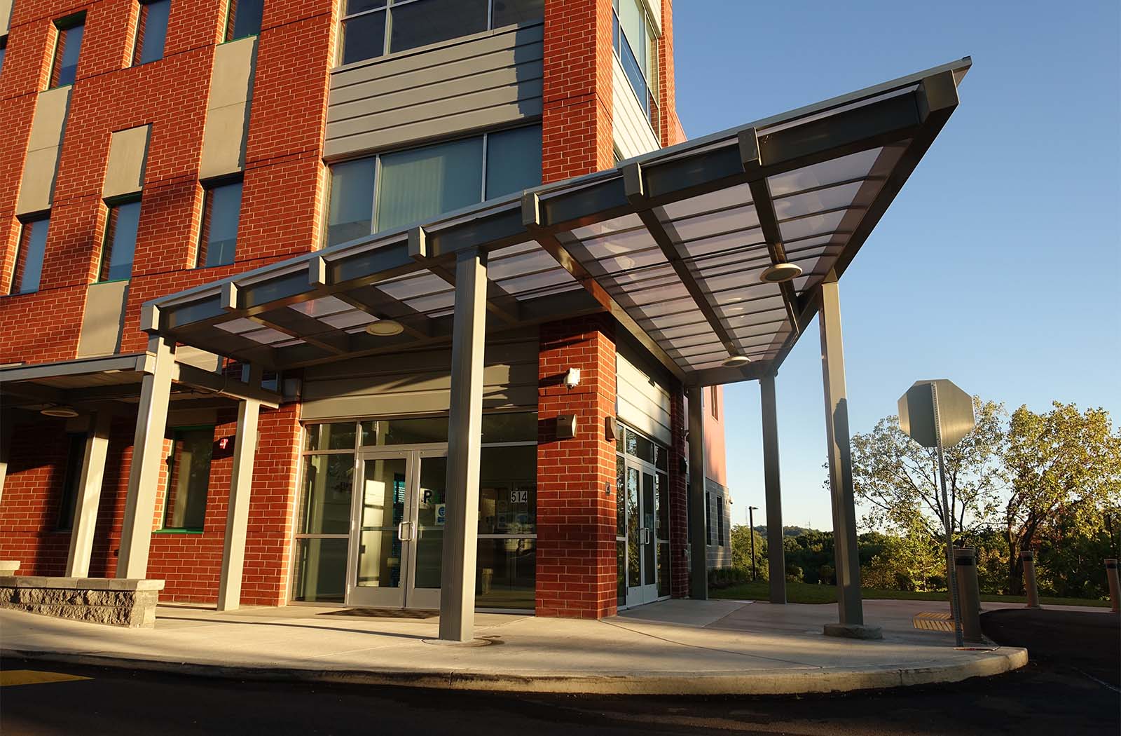 Pressley Ridge School-63593c- 29x62-Entrance Canopy-Education