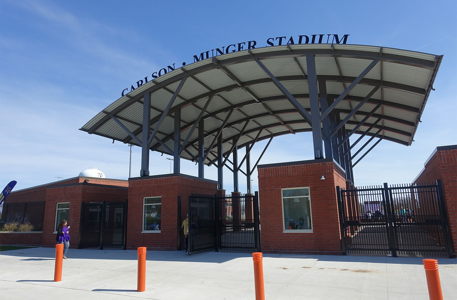 Munger Stadium-66494a-65x55-Entrance Canopy-Education