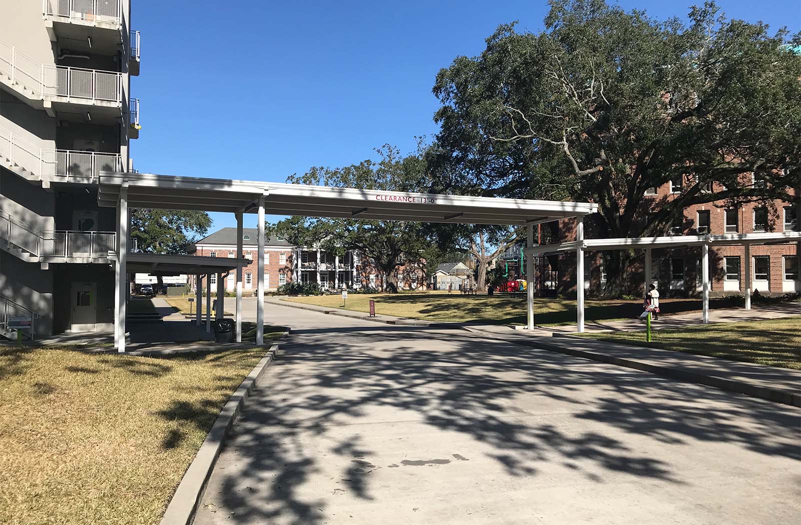 New Orleans Childrens Hospital -xxxxxxd-x-Entrance Canopies-Walkway Covers-Healthcare